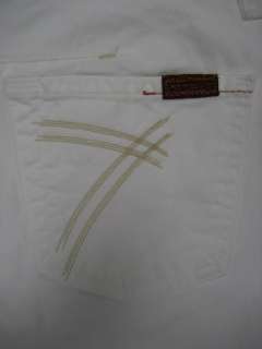 Seven 7 For All Mankind Maternity Jeans Dojo Rigid Crop White Size 25 