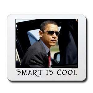  Obama   Smart Is Cool Cool Mousepad by  Sports 