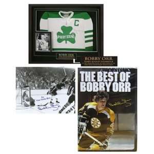 Shamrock Autographed Limited Edition Framed Replica NHL Hockey Jersey 