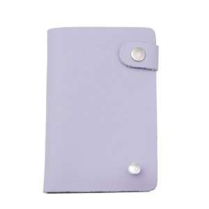  10 Pages Corium Card Holder Wallet 401, Purple: Everything 