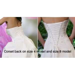   Adjustable Size Corset Lace Up White 10 Length: Arts, Crafts & Sewing