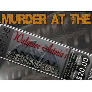  Murder Mystery Party Game   Walgrave Astoria Costume Ball Murder 