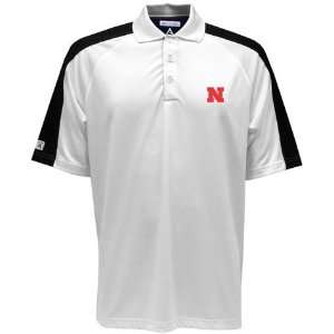  Nebraska Force Polo Shirt (White): Sports & Outdoors