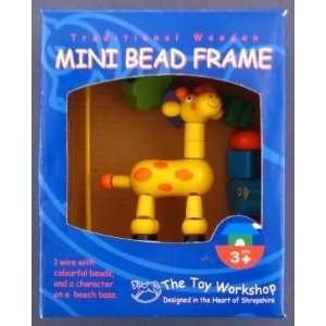  Wooden Mini Giraffe Bead Frame by The Toy Workshop Toys 