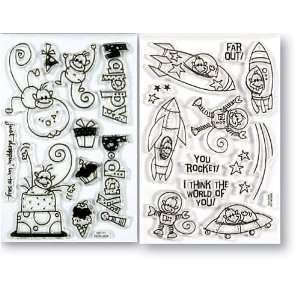    Changito Birthday & Space Stamp Sets: Arts, Crafts & Sewing
