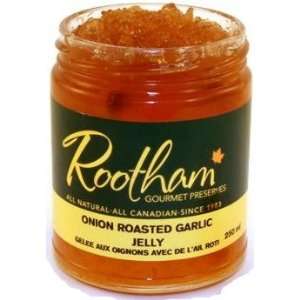 Rootham Onion Roasted Garlic Jelly  Grocery & Gourmet Food