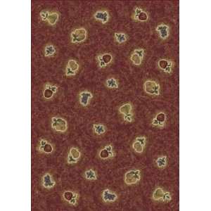 Innovations Windfall Brick Antique Country 7.7 SQUARE Area Rug:  