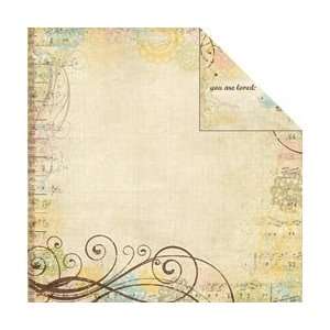  Simple Stories Baby Steps Double Sided Cardstock 12X12 