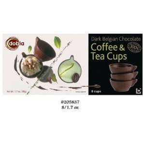 Dobla Coffee and Tea Cups   Dark Grocery & Gourmet Food