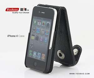 YOOBAO Genuine Leather Cover Case For Apple iPhone 4 4G  