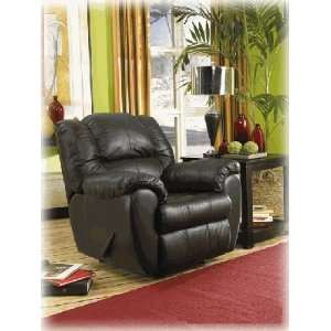   Rocker Recliner Sonoma   Black Leather Sectionals: Home & Kitchen