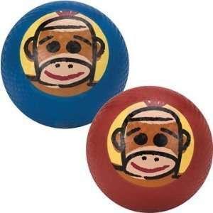  Sock Monkey Playground Ball: Sports & Outdoors