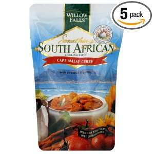 Something South African Cooking Sauce, Malay, 17.5 Ounce (Pack of 5 