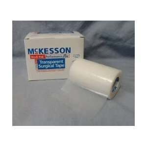 McKesson Medi Pak Performance Plus Surgical Tape Transparent Plastic 3 