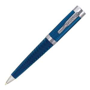  Herringbone Ballpoint Pen, Deep Sea Blue (CK71004)