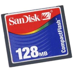  SanDisk   Flash memory card   128 MB   CompactFlash (pack 
