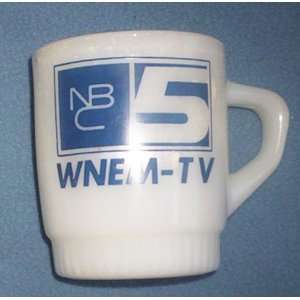    Fire King NBC Advertising Stacking Mug Coffee Cup 