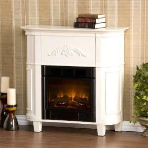  Mayfair Ivory Petite Electric Fireplace  Southern 