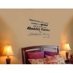     Vinyl Wall Words Lettering Decal Sticker: Home & Kitchen