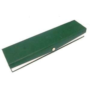  Case 01 Green White Crystal Stones Wand Carry Box Holder 