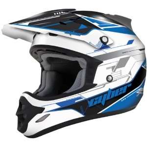  Cyber Helmets UX 25 Graphics Helmet , Color Blue/Black 