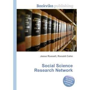 Social Science Research Network Ronald Cohn Jesse Russell 