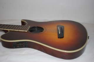 Fender Santa Rosa Telecaster Acoustic Electric Guitar w/Case Rare
