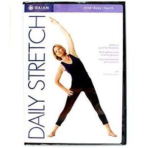 Gaiam Daily Stretch Yoga DVD Yoga Videos & Kits  Sports 