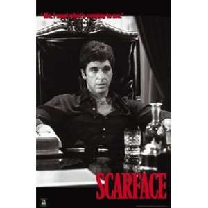 Scarface in Chair by Unknown 22x35