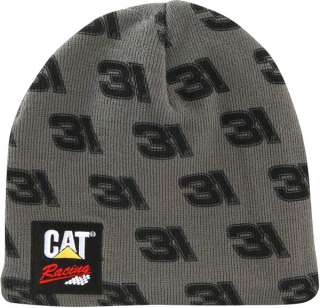 Jeff Burton #31 Caterpillar Beanie Knit Hat  