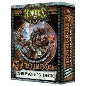  Hordes Accessories MkII Trollblood 2010 Faction Stat Card 