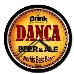  DANCA beer ale wall clock 