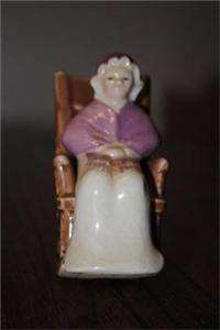 Salt Shaker Pepper Shaker Vintage Grandma Rocking Chair  