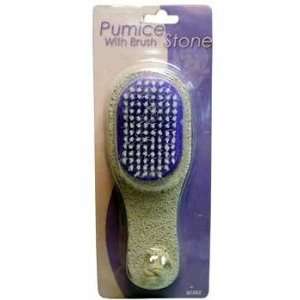 Pumice Stone with Brush Case Pack 48   340640: Health 