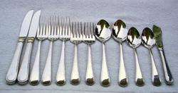 click to view image album lovely set of stainless flatware