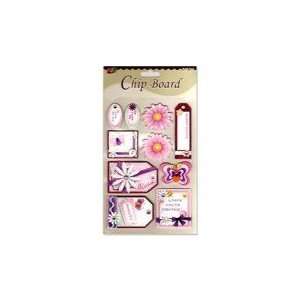 Springtime Chipboard Stickers Arts, Crafts & Sewing