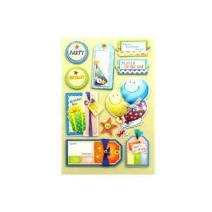  Party Chipboard Stickers Arts, Crafts & Sewing