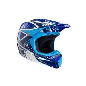  Fox Racing V 3 SX MX Bicycle Helmet   Blue   01086 002 