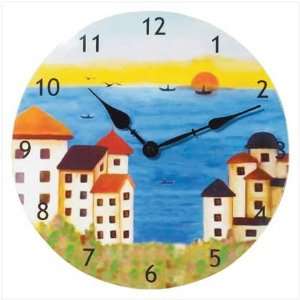  Italian Villa Ceramic Wall Clock CT 35667