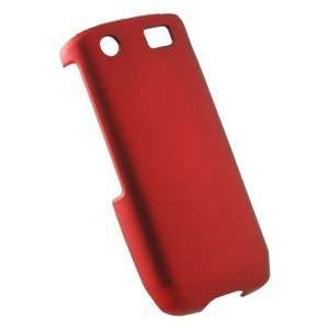  Rubberized Red Snap on Cover for BlackBerry Pearl 9100 