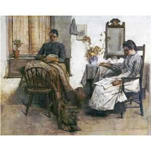  Quiet Moments Albert Chevallier Tayler. 40.00 inches by 