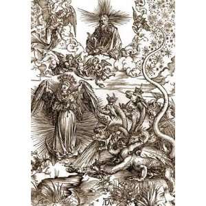  The Apocalyptic Woman by Albrecht Durer. Size 11.25 X 16 