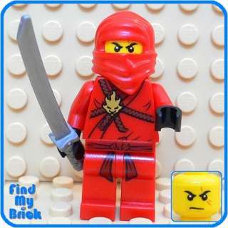 C331 Lego Ninja Ninjago Kai Minifigure   Red 2258 NEW  
