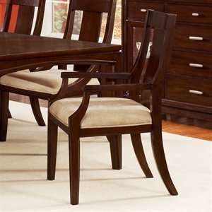 Wynwood 1979 41 Henley Arm Dining Chair, Russet Brown Cherry  