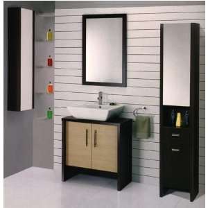 Salgar Single Sink Tarraco Bathroom Vanity CVSL TR700 SG. W 27 5/9 x 