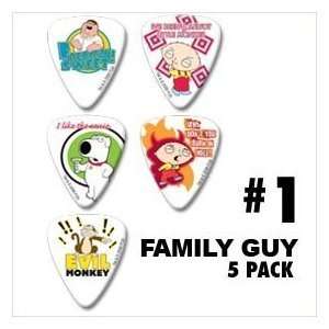  Grover Allman Family Guy Guitar Picks (5 Pack)#1 