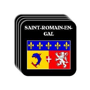  Rhone Alpes   SAINT ROMAIN EN GAL Set of 4 Mini Mousepad 