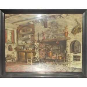   Lee Mansion Painting by Ruth Perkins Safford (Framed)