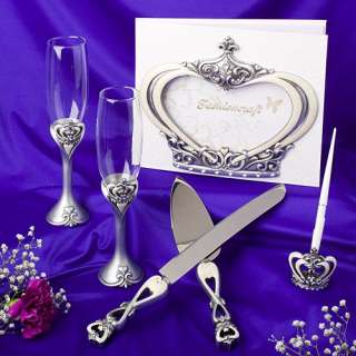 royal wedding collection of crown design wedding day accessories new