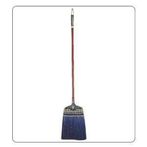  Broom for Sweeping Blue with Bamboo Handle